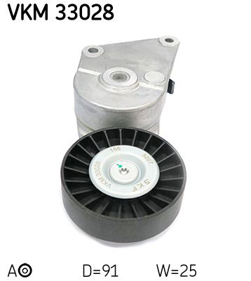 SKF Natezač kanalnog remena